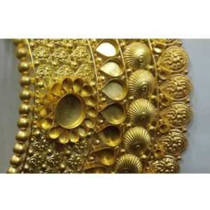 22KT Handmade Gold Antique Choker Set