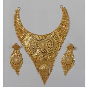 916 Exclusive Gold Necklace Set