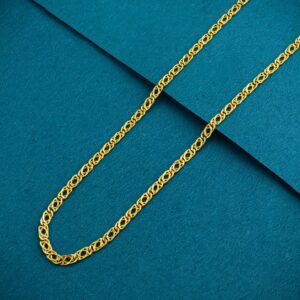 22k 916 gold modern design gents chain