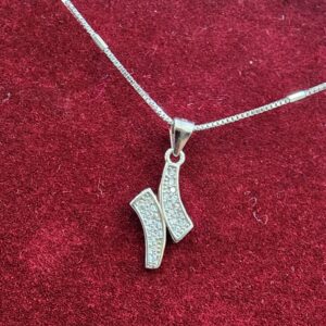 925 Sterling Silver Chain Pendant Set