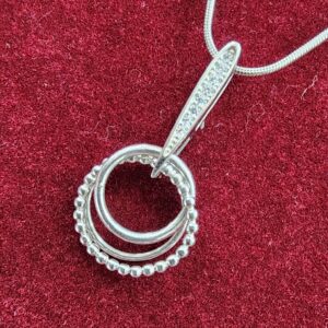 925 Sterling Silver Chain Pendant Set