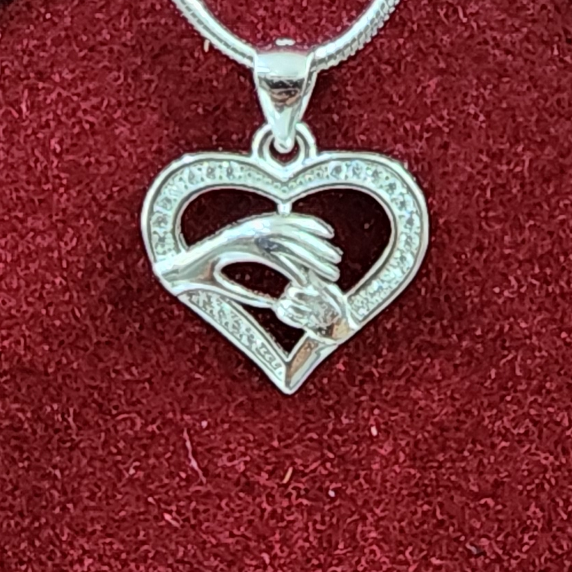 925 Sterling Silver Chain Pendant Set - Image 2