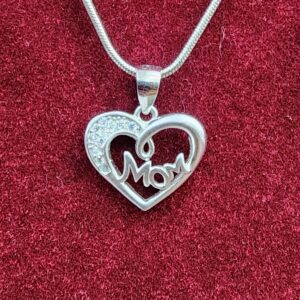 925 Sterling Silver Chain Pendant Set