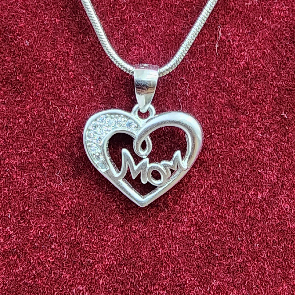 925 Sterling Silver Chain Pendant Set
