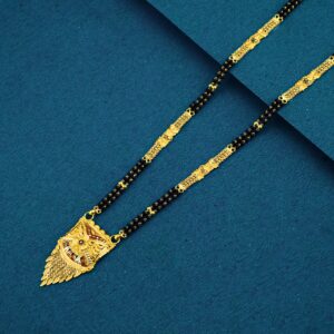 22K 916 Gujrati Style Double Line Mangalsutra
