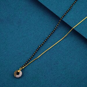 22K 916 SINGAL LINE DOKIYA STYLE MANGALSUTRA