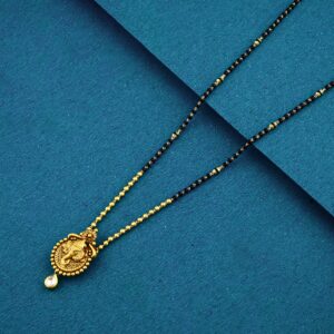 22K 916 SINGAL LINE JADTAR WORK MANGALSUTRA