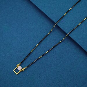 22K 916 SINGAL LINE FANCY MANGALSUTRA