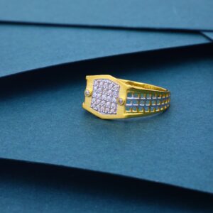22k Gold Fancy Gents Ring