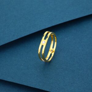22k Gold Exclusive Light Weight Couple Ring
