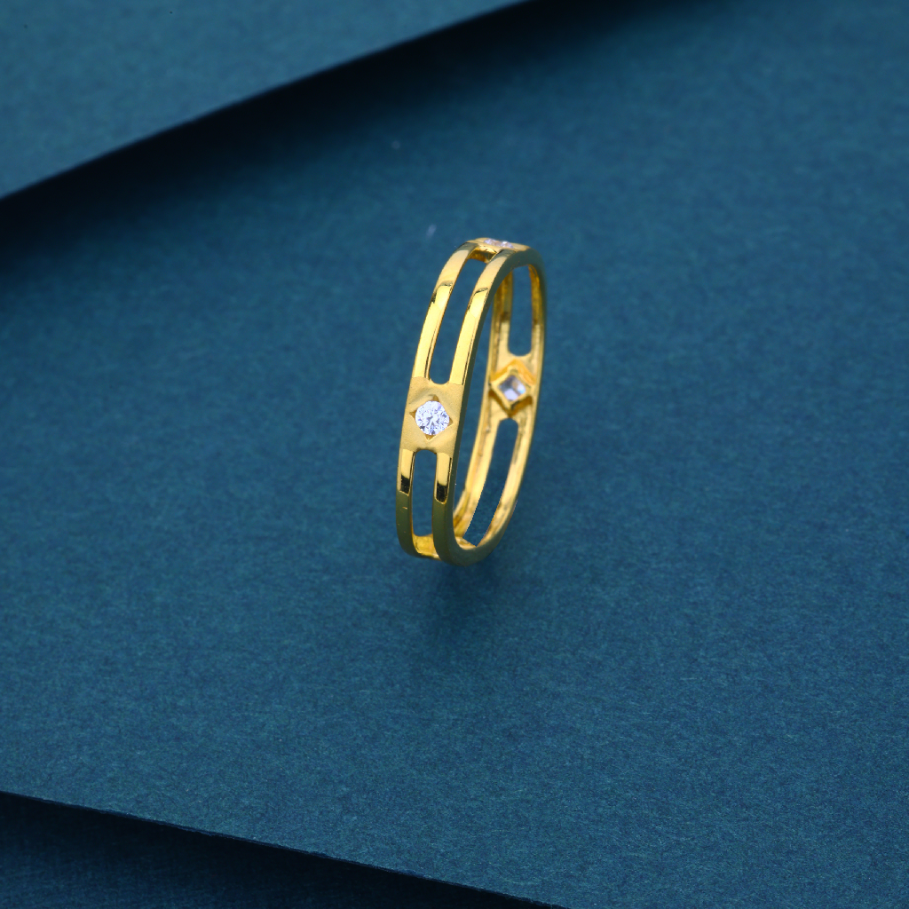 22k Gold Exclusive Light Weight Couple Ring