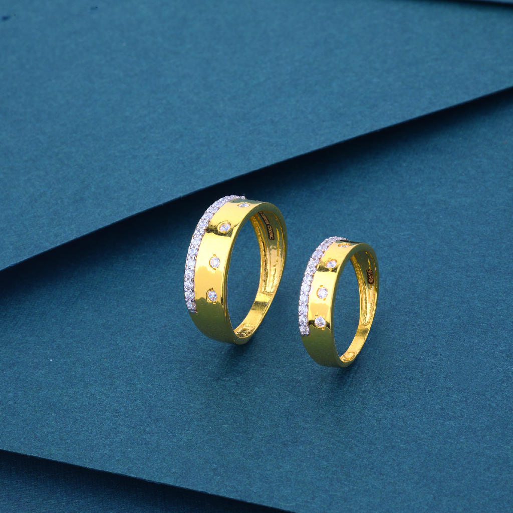 22k gold exclusive couple ring