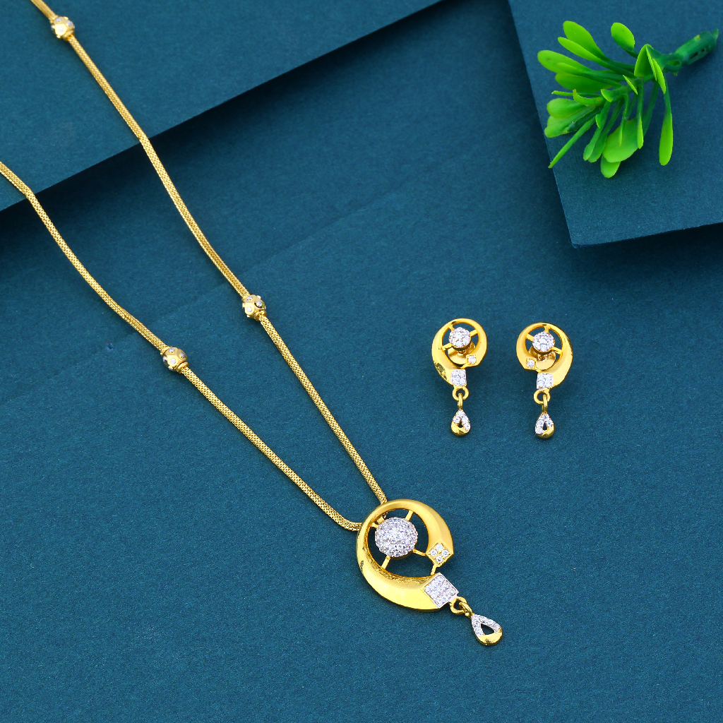 916 gold Classic ladies necklace set