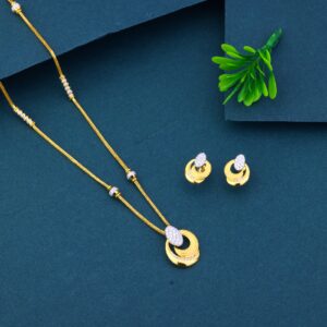 916k gold fancy oval shape mate finishing dokiya set