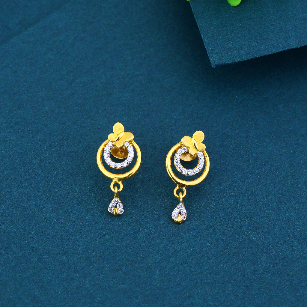 22k gold butterfly fancy ladies dokiya