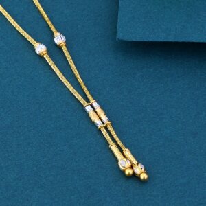 916 gold two line latkan ladies dokiya