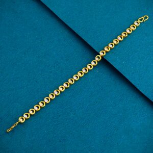 22K 916 Gold Modern Design Ledis Bracelet