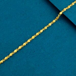 22K 916 Yellow Gold Fancy Ledis Bracelet