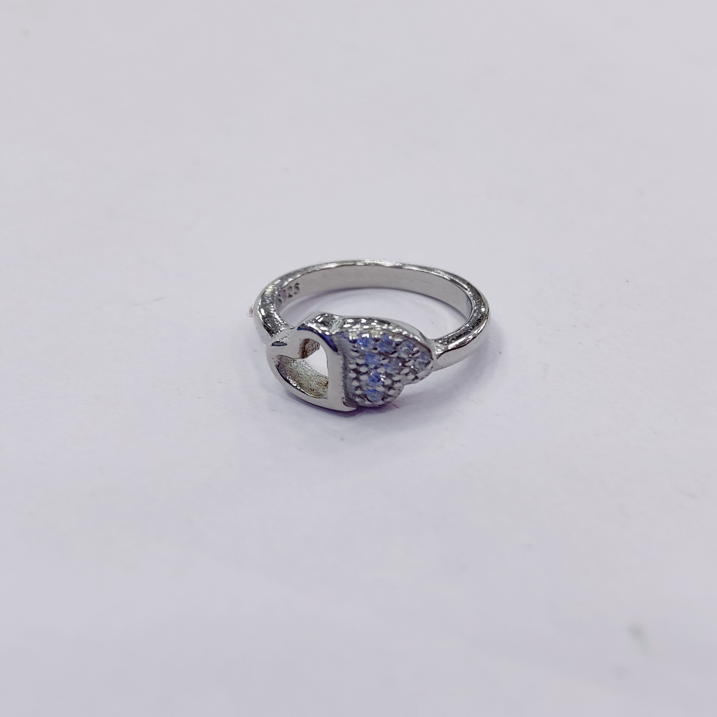 92.5 Sterling Silver Small Size Ring