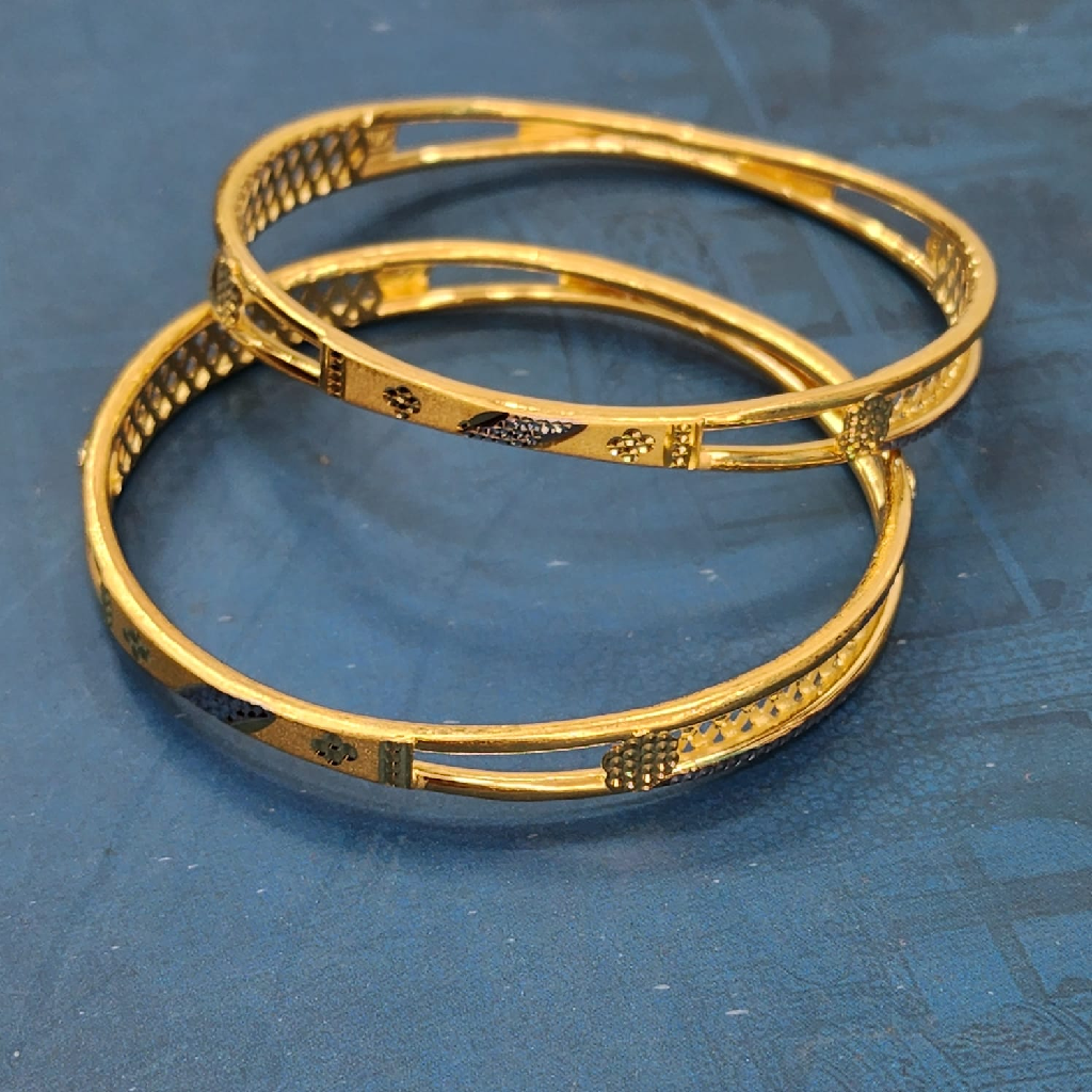 1.Gram Gold Ghabha Ledies Bangles