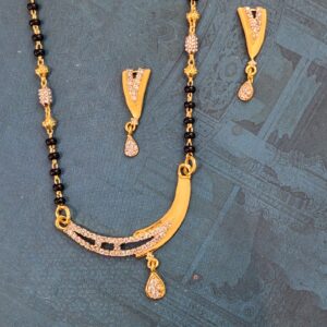 1.Gram Gold Exclusive Finishing Single Line Mangalsutra