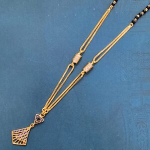 1.Gram Gold Forming Fashion Jewellery Mangalsutra
