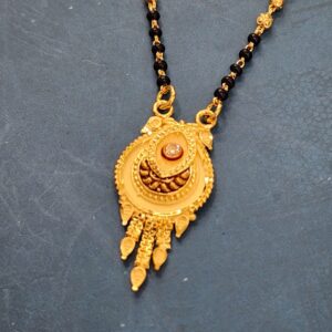 1.Gram Gold Forming Fashion Jewellery Mangalsutra