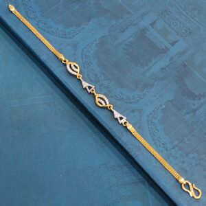 22K Gold Exclusive Stone Ledies Bracelet