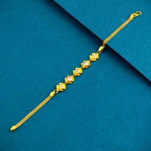 22K Gold Exclusive Round Shape Ledies Bracelet