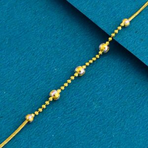 22K Gold Exclusive ball design ledies bracelet