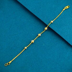 22K Gold Exclusive ball design ledies bracelet