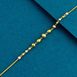 22K Gold Exclusive ball design ledies bracelet