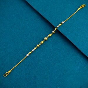22K Gold Exclusive ball design ledies bracelet