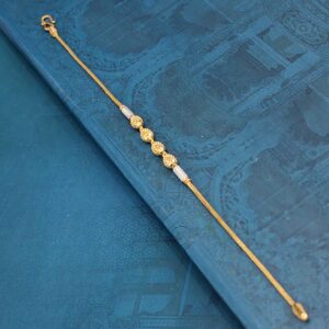 22K Gold Exclusive Ball Design Ledies Bracelet