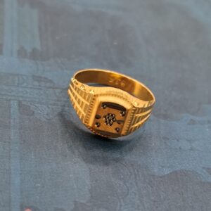 22K Gold Exclusive Plane Design Childern Ring