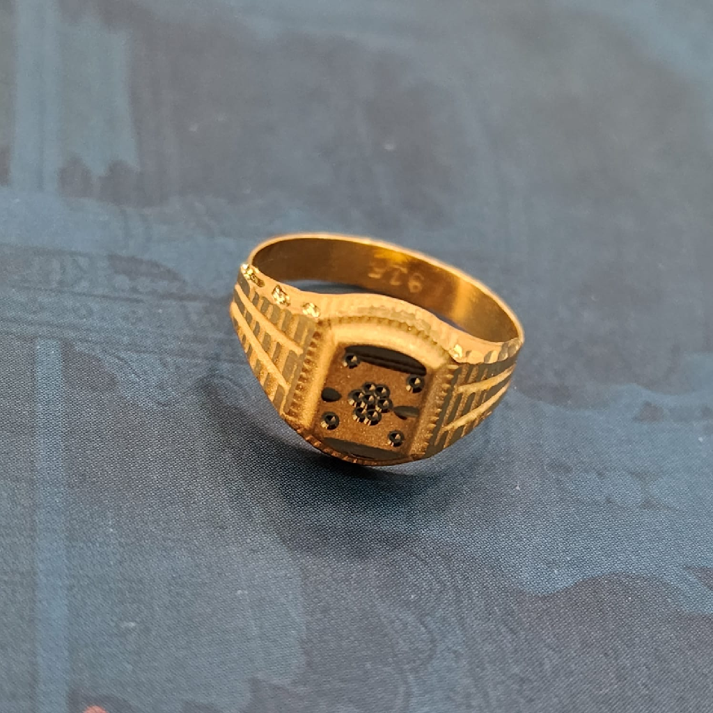 22K Gold Exclusive Plane Design Childern Ring