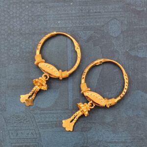 22K Gold Exclusive Hanging Bali.