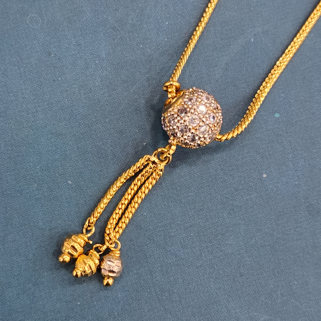 1.gram gold forming fashion  New Latest jewellery mangalsutra