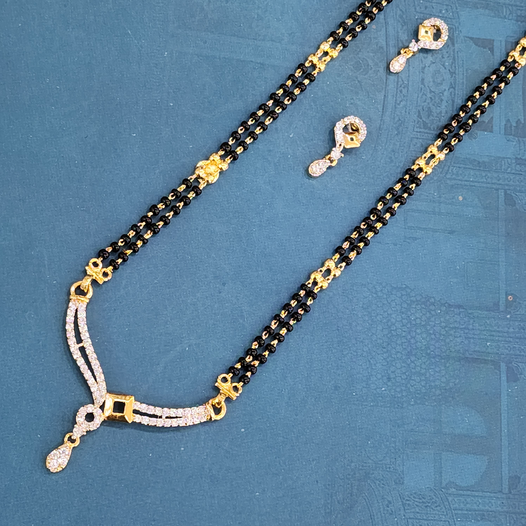1.gram gold forming Light Weight mangalsutra
