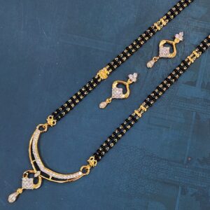 1.gram gold forming Ethnic Design jewellery mangalsutra