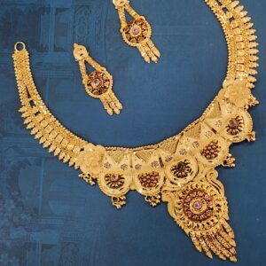 1.Gram Gold Forming Kalkatti Set.