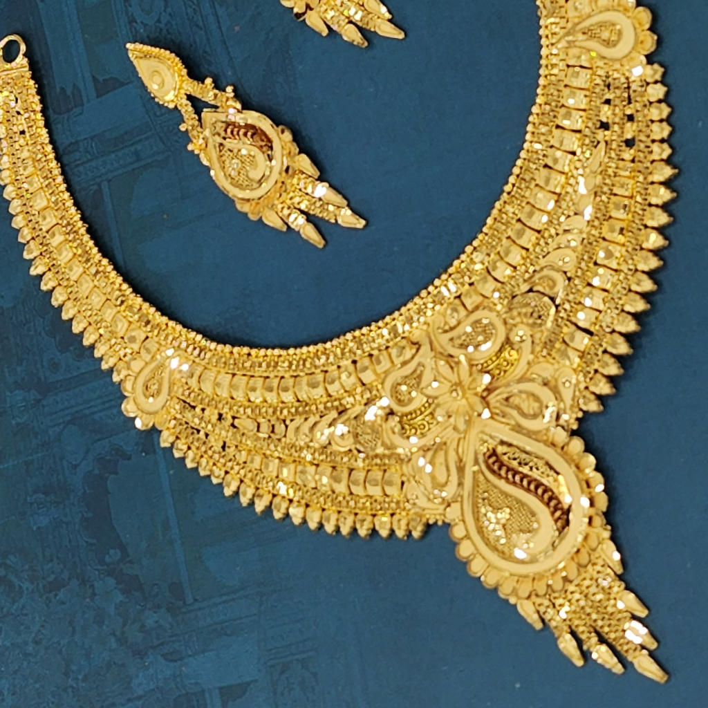 1.Gram Gold Forming Fashneble Jewellery
