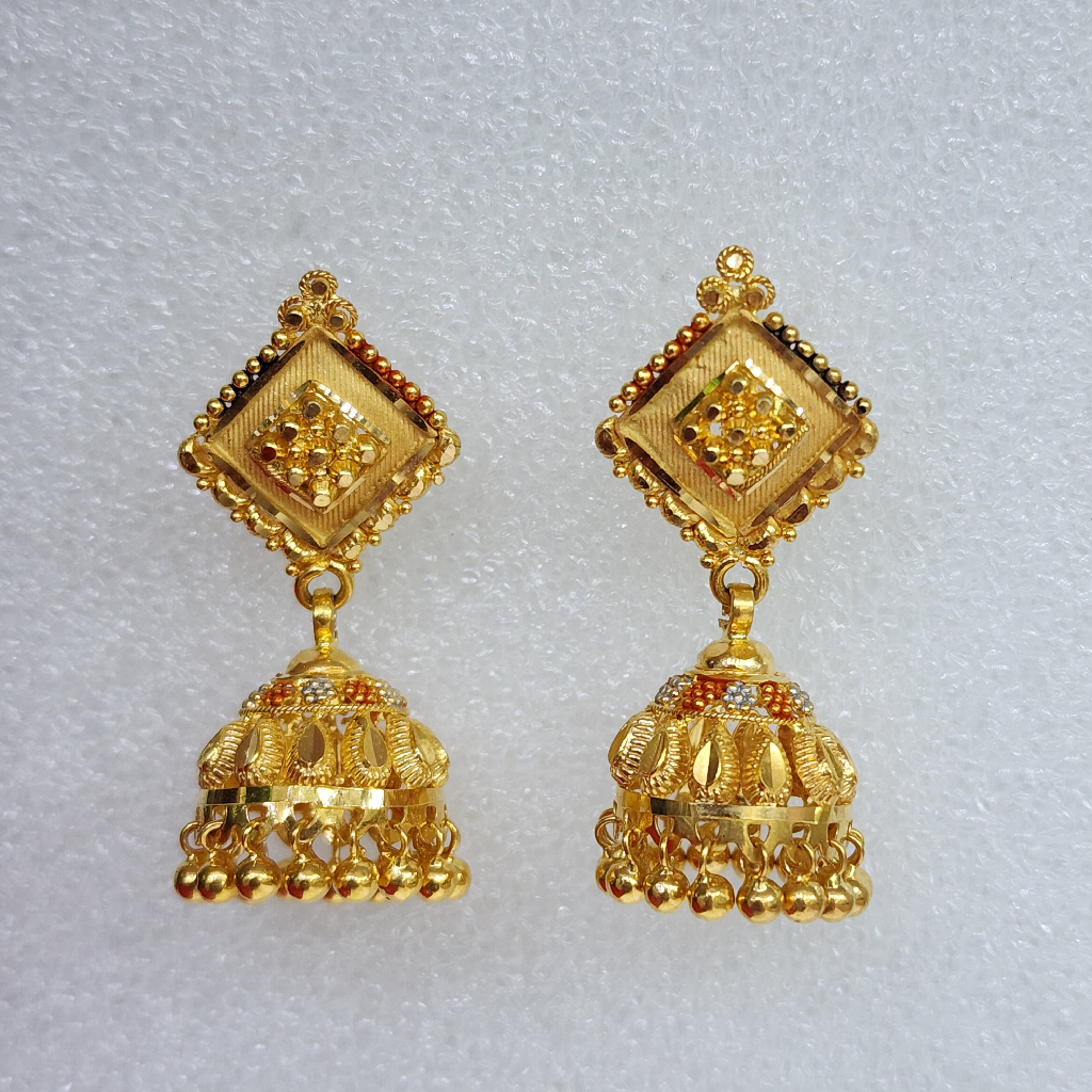 22K Gold Exclusive Jummar Earring