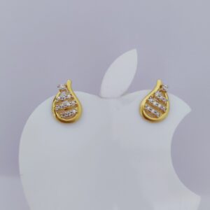 18K Gold Exclusive Stone Earrings
