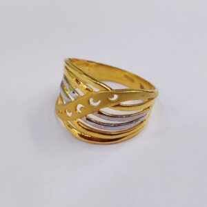 22k Gold Plane Exclusive Ledies Ring