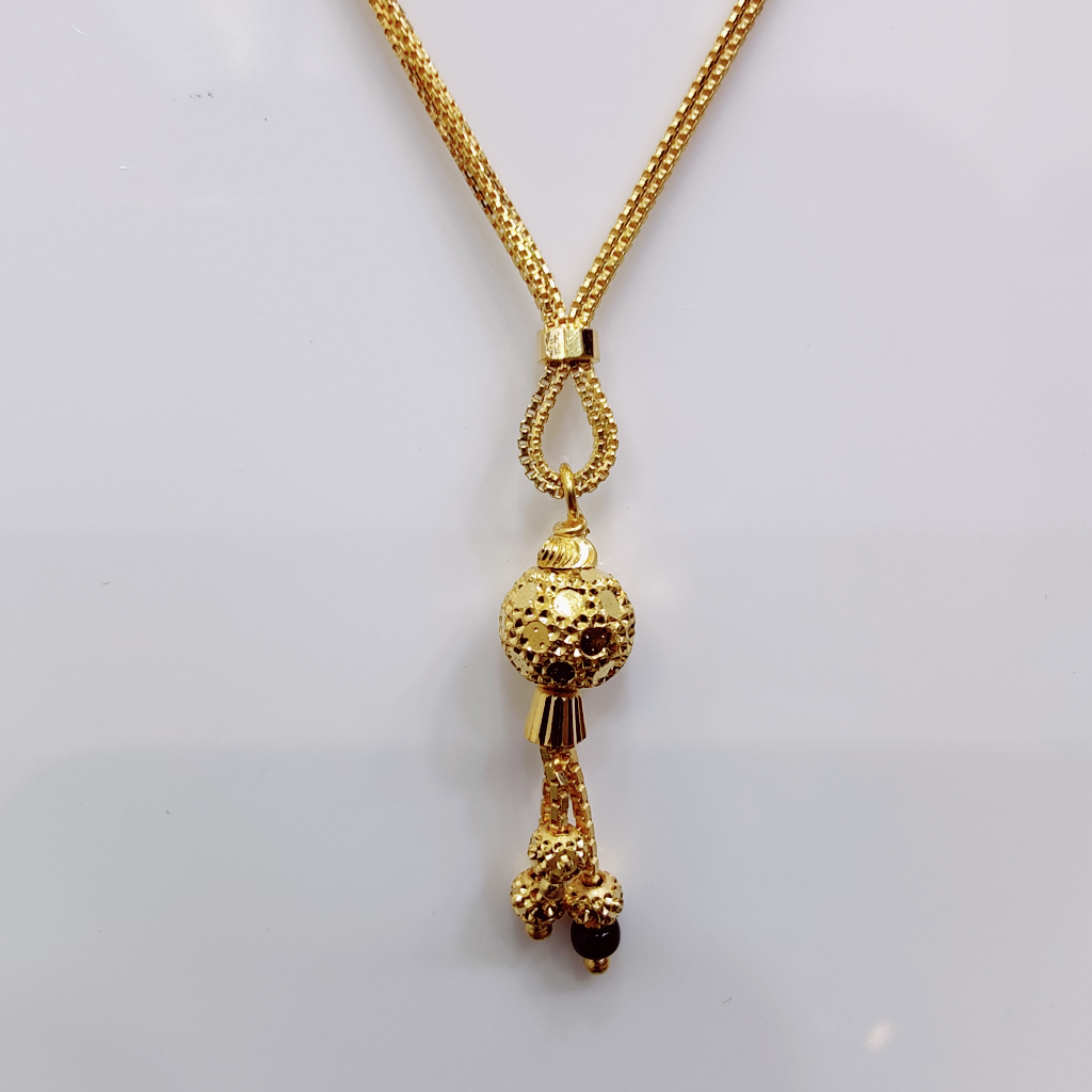 916 gold Fancy Mangalsutra Dokiya