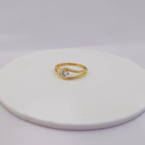 22k Gold Exclusive Stone Engagement Ring