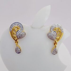 22k Gold Exclusive Heart Shape Earring