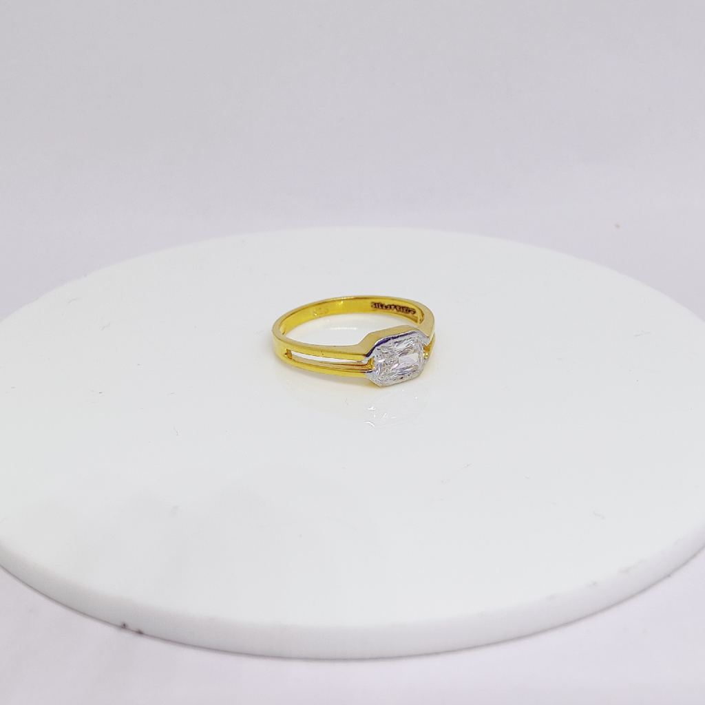 22k gold exclusive stone ladies ring