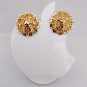 20k gold plain the lemp design earring